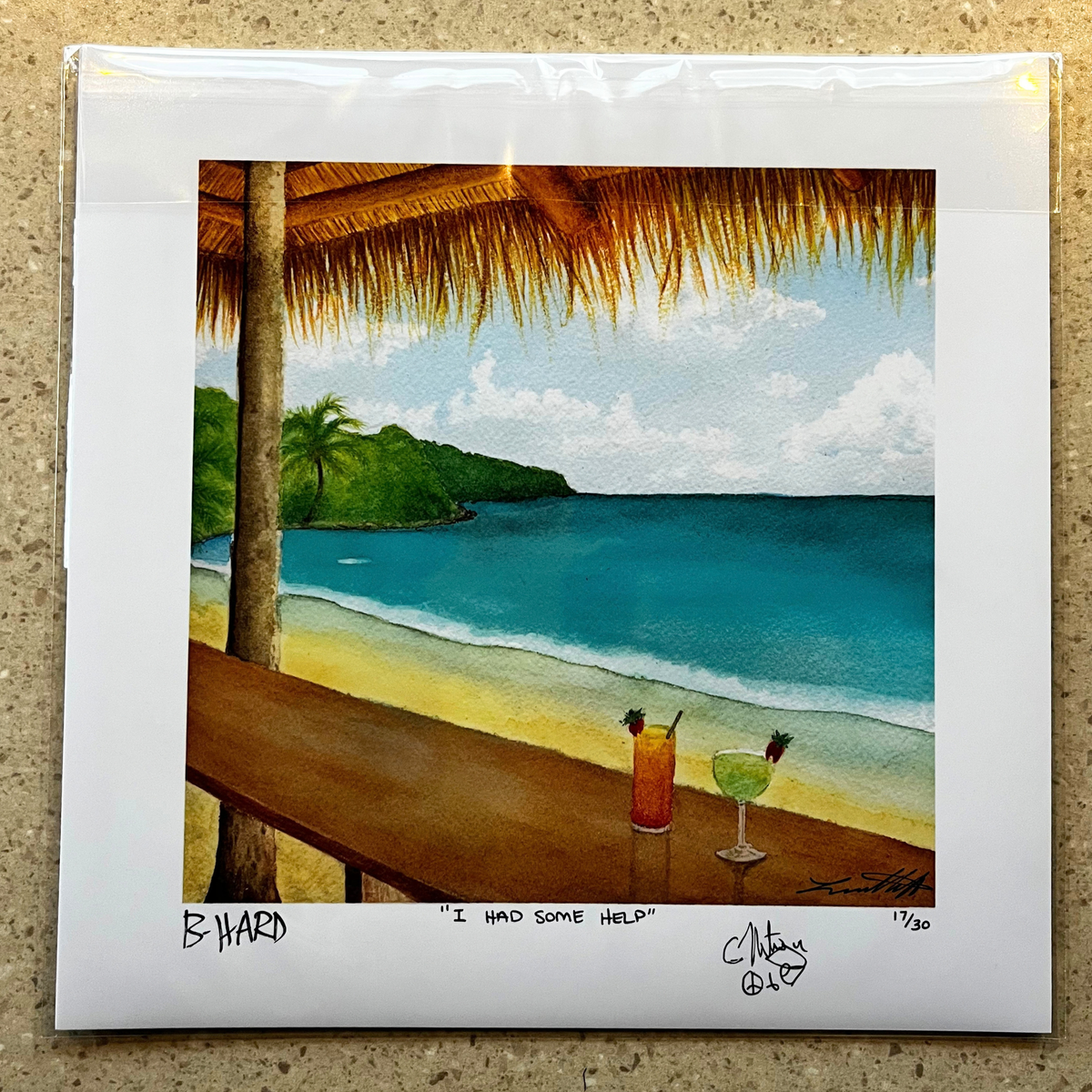 I Had Some Help Limited Edition Art Print